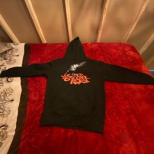 VLONE Black and Orange Men's Sweater